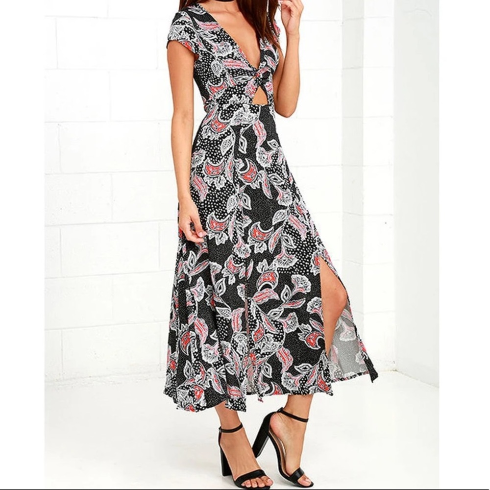 NWT MINKPINK Fleetwood Midi Dress Medium